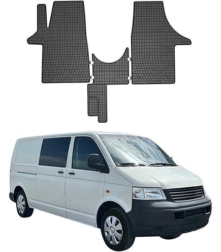 OMAC Rubberen automatten compatibel met VW T5 Transporter