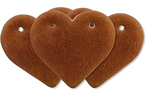 ‎LEBKUCHENWELT Lebkuchen Herz Rohlinge - ca. 12cm - 25 Stück im Karton - ideal zum basteln und beschriften von LEBKUCHEN WELT