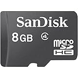 SanDisk 8 GB MicroSDHC Memory Card Only (Label May Change) - Standard Packaging