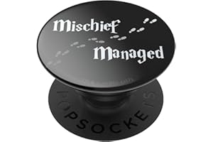 PopSockets PopGrip - Soporte y Agarre para Teléfonos Móviles y Tablets con un PopTop Intercambiable - Mischief Managed