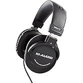 M-AUDIO HDH40 - Kulak &Uuml;st&uuml; St&uuml;dyo Kulaklıkları, St&uuml;dyo izleme, Podcasting ve Kayıt i&ccedil;in Kapalı Arka Tasarım, Esnek Kafa Bandı