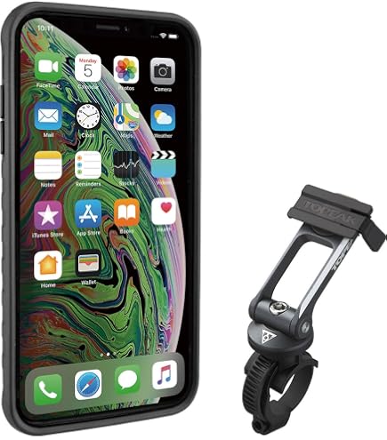 Custodia Topeak RideCase per iPhone 14 Plus nera/grigia