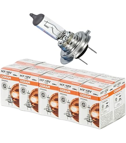 Lot De 10 Ampoules Tableau De Bord Osram T5 12V 1,2W W2x4.6d 2721