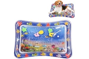 AUFQUWK Tapete De Juego Con Sensor De Agua Engrosado Para Gatos, Cómodo Tapete De Juego Sensorial Para Mascotas Con Peces, Tapete Interactivo Para El Tiempo Boca Abajo, Estera De Enfriamiento Para Perros