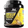Nutrimuscle Massive Muscle Mass Gainer - 1 Kg - Coffee Flavour For Muscle & Mass Gain - Contains Creatine, Complex Carbohydrates, Protein
