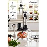 SHB-7531 &Ccedil;ok Fonksiyonlu El Blender Seti | Doğrayıcı, &Ccedil;ırpıcı ve Rende Aparatlı
