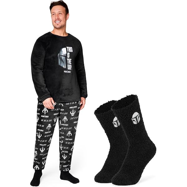 Pyjama Homme Coton Long Italian Fashion - Manches & Pantalon Long, Doux & Chaud Hiver - S à XXL