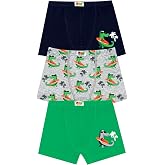 &Ouml;TS Erkek &Ccedil;ocuk 3&rsquo;l&uuml; Pamuklu Boxer Baskılı Premium G&uuml;nl&uuml;k Kullanım 7814-3