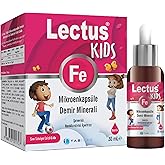 Lectus Kids Demir Mikroenkaps&uuml;le Demir Minerali 30 ml Damla