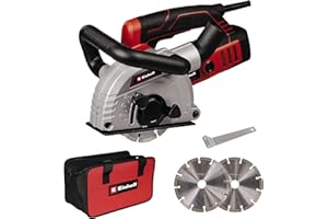 Einhell Bruzdownica TE-MA 1500 (1500 W, płynna regulacja głębokości frezowania, elastyczna regulacja szerokości cięcia, łagodny start, w tym torba + diamentowe ostrza 2)