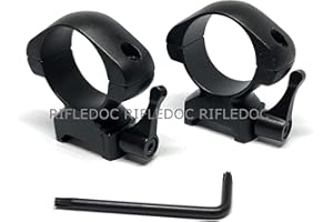 ZEITWISE Gewehr Stahlmontage High Montage Schussfest 21mm Weaver Picatinny 30mm Jagd