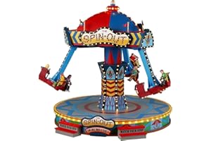 LEMAX Giostra in movimento con musica "The Spin Out" 26 x 29 x 30.5 cm