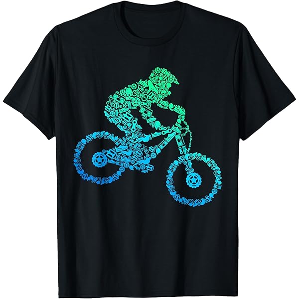 Maglietta Ciclismo Bambini Downhill Adrenaline - T-Shirt MTB Mountain Bike, Idea Regalo - Foto 6
