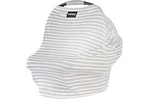 Milk Snob Original 5-in-1-Bezug – zusätzliche Privatsphäre zum Stillen, Babyschale, Babytrage, Kinderwagen, Hochstuhl, Einkaufswagen, Liegendach – Neugeborenen-Essentials, Still-Top