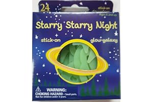 MSZSA Glow in The Dark Night Stickers Stars Moon Space Fun Ceiling Wall Art Plastic (Space)