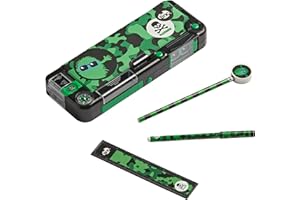 Tinc Compartment Pencil Cases | Includes Stationery | Different Designs to Choose from | Perfect for School and Gifting