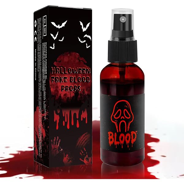 Moon Terror Pro FX Kunstblut-Spray – 60 Ml, Rot, Für Halloween & SFX-Make-up, Wasserbasiert