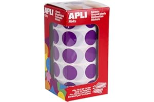 APLI KIDS gomets Rotolo cerchi grandi – Grande lilla