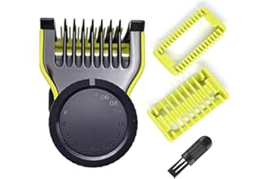 Mailfull Peine Ajustables para Philips OneBlade 14 Ajustes de Longitud de 0,4mm a 10mm Accesorios de Recorte para QP2520 QP2530 QP2620 QP2630