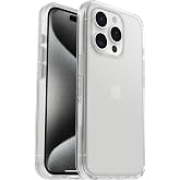 OtterBox iPhone 15 Pro i&ccedil;in OtterBox Symmetry Clear Kılıf, D&uuml;şmeye Dayanıklı Koruyucu Kılıf, Askeri Standartlara G&ouml;re 3X Test