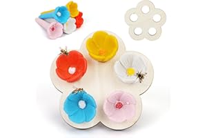 Unaikoo Bee Cups for Garden - Multi-color Bee Insect Drinking Cups - Collect Water for Bees Safe Places to Drink - 5 Pack - Safe Drinking for Thirsty Bees Garden and Pollinators