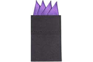 DonDon pañuelo para hombres ya doblado para asiento perfecto