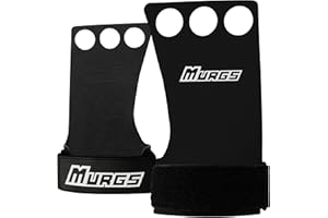 Murgs Ultra Crossfit Hand Grips - 3mm Microfiber Gymnastics Grips, Comfortable Pull Up Grips, Crossfit Grips For Palm Protection - Weightlifting & Fitness, Gymnastics Hand Grips For Men & Women