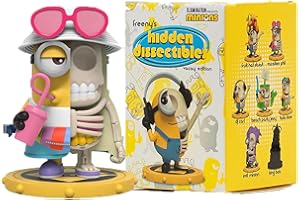 Mighty Jaxx | Minionki - Edycja świąteczna | Freeny's Hidden Dissectibles | Niewidome figurki kolekcjonerskie | Opakowanie - Zawiera losową figurkę