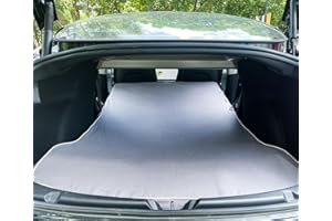 TANOLA Upgraded Tesbeauty Camping Mattress for Tesla Model 3, High Density Foam Memory Foam Combined, New Version, Can be Stored in The Hidden Trunk or The Frunk