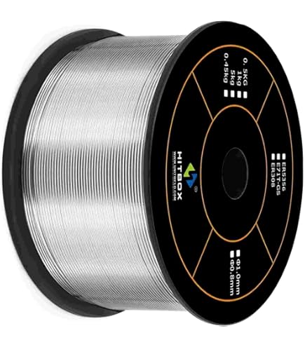 Bobina Filo Acciaio INOX 0,8 Mm 1 Kg - Per Saldatrici MIG - Foto 7