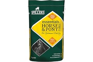 SPILLERS Horse & Pony Cubes 20kg – Horse Feed with Over 30 Nutrients – Equine Food For Optimum Vitality and Long-Term Health