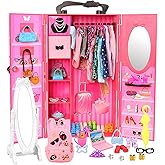 Miunana 4 Abiti+ 1 PCS Pantaloncini + 4 PCS Scarpe Per 12 Pollici 32 CM Bambola + 1 Vestito Da Sposa + 2 Abiti + 1 Costume Da Bagno + 4 PCS Scarpe Per 11.5 Pollici 30 CM Bambola