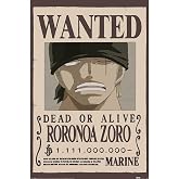 Pyramid International One Piece Wanted Zoro Duvar Posteri 90 x 60 cm