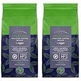 by Amazon Brazilian Caffè in grani, tostatura media, 1 kg (2 confezioni da 500g) - Certificato Rainforest Alliance
