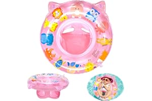 BOOSHMall Schwimmring Baby, Verstellbare Aufblasbare Schwimmsitz für Baby, Schwimmen Ring für Kinder, Schwimmhilfe für Kleinkind 6 Monate bis 36 Monate