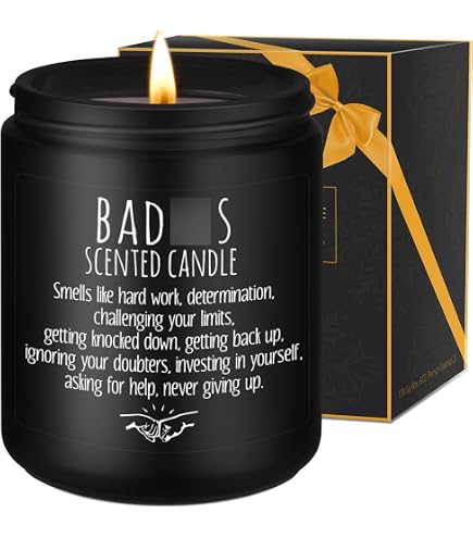 Fairy's Gift Congratulations Scented Candles – New Job, Promotion Gifts For Women & Men, 9oz, 50-Hour Burn