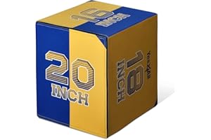 Yes4All 3 in 1 Soft Plyo Box con Anima in Legno, Scatola pliometrica in Schiuma per Esercizi, Crossfit, MMA, Allenamento pliometrico, Disponibile in 4 Misure