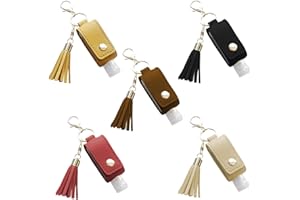 CWPFVQA Botellas Desinfectantes Para Manos De 5 Piezas, Diseño Práctico De Prensa, Fácil De Transportar, Capacidad Moderada, Fácil De Rellenar, Apariencia Portátil, La Oficina Y Los Viajes