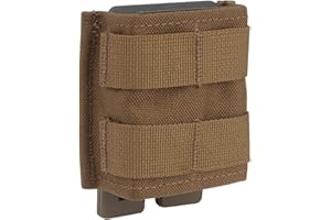 WARMHEARTTING Molle 7,62mm Singola Rivista Borsa Porta Caricatori Tasca portariviste Tattica Porta Caricatore Caccia Softair Accessori