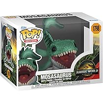 Funko Pop! Movies: JP​ Fossil - Dilophosaurus - Jurassic Park- Figurine en Vinyle à Collectionner - Idée de Cadeau - Produits Officiels - Jouets pour Les Enfants et Adultes - Movies Fans