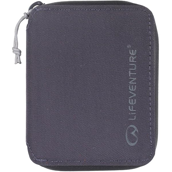 Lifeventure RFID Protected Card Wallet – Slim Eco-Friendly Travel Wallet With ID Window