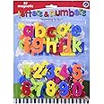 52pc Large Magnetic Letters Alphabet & Numbers Fridge Magnets Toys Kids Learning