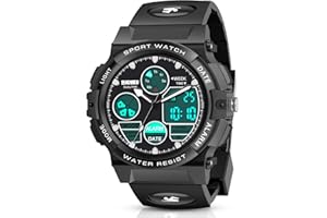 Dislocati Mehrstil LED wasserdichte Digitaluhr Wecker für Kinder - Geschenke & Spielzeug Kinder