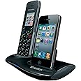 iCreation i-650 Apple iPhone Compatible DECT Cordless Phone System - Black