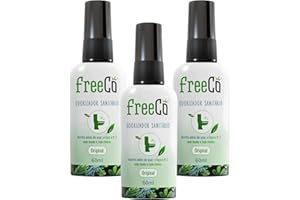 FREECÔ FreeCo Geruchsblocker für das Gesundheitswesen, beseitigt definitiv schlechten Geruch der Nr. 2, Zitrusduft (Packung enthält 3 Stück)