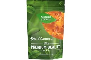 NATURA D'ORIENTE | Zenzero ginger disidratato senza zucchero a fette 500g | Prima Qualità, senza anidride solforosa e conservanti.