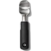 OXO - Good Grips Sağlam Paslanmaz &Ccedil;elik Dondurma Kaşığı 10,6 x 26,7 cm | Sivri u&ccedil;, dondurmayı bile kolayca servis etmenizi sa