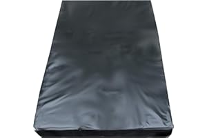 eXODA Surmatelas d'incontinence Drap-housse noir avec élastique 220x220cm