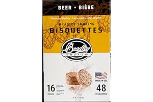 Bradley Smoker Bière Saveur Bisquette (Lot de 48)