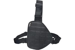 HYSHIKRA Pochette universelle Molle - En nylon - Avec système Molle - Pour l'extérieur, l'armée, la randonnée